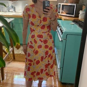 Summer wrap dress